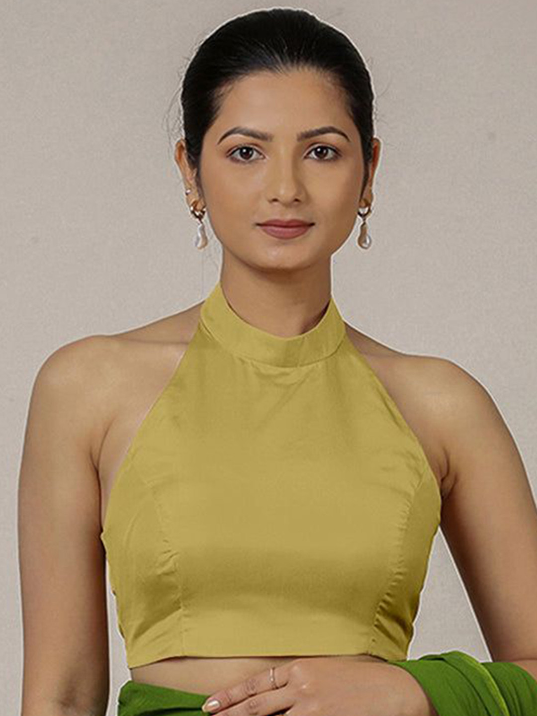 Binks Halter-Neck Saree Blouse