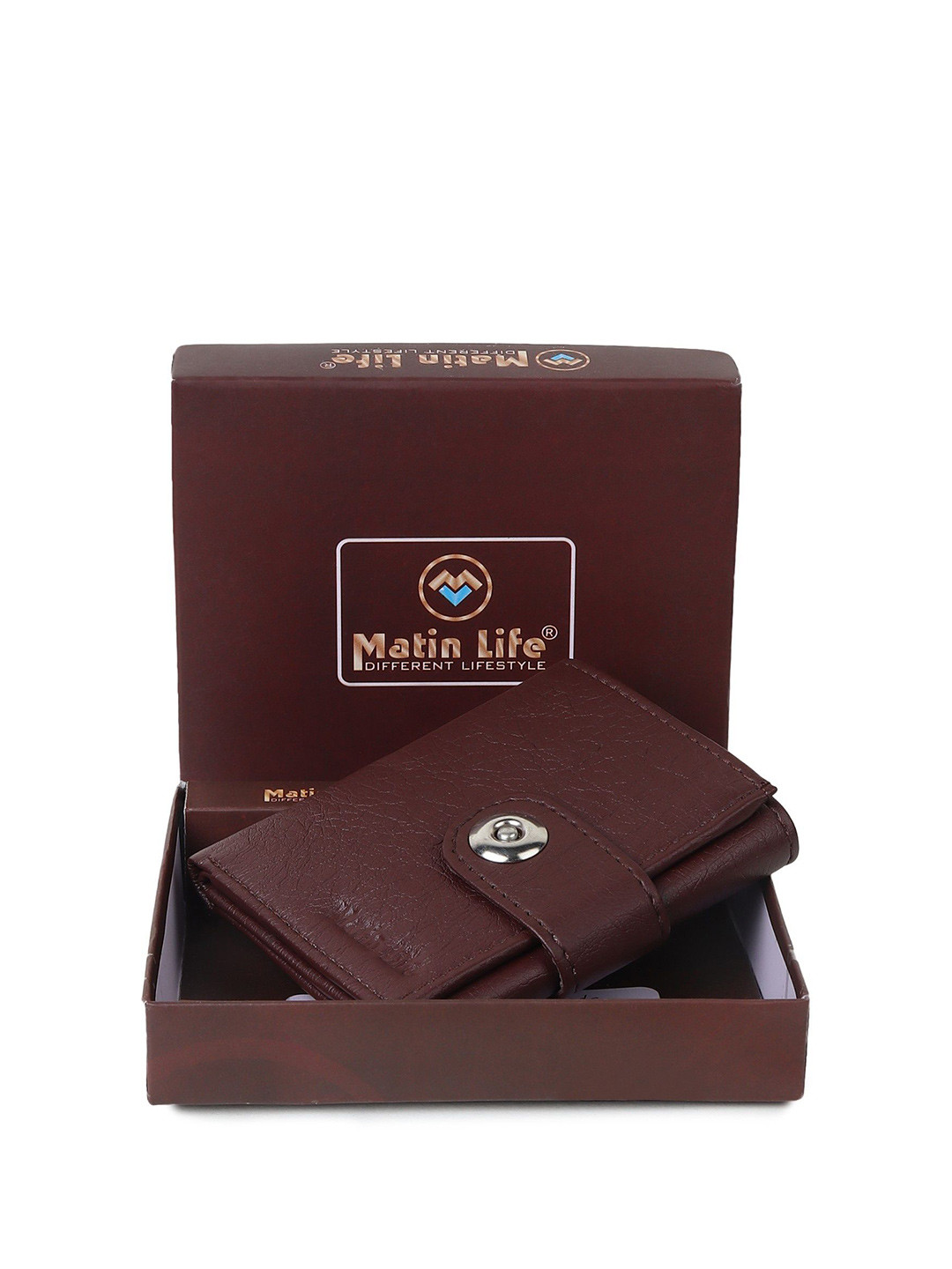 MATIN LIFE Men Three Fold Wallet