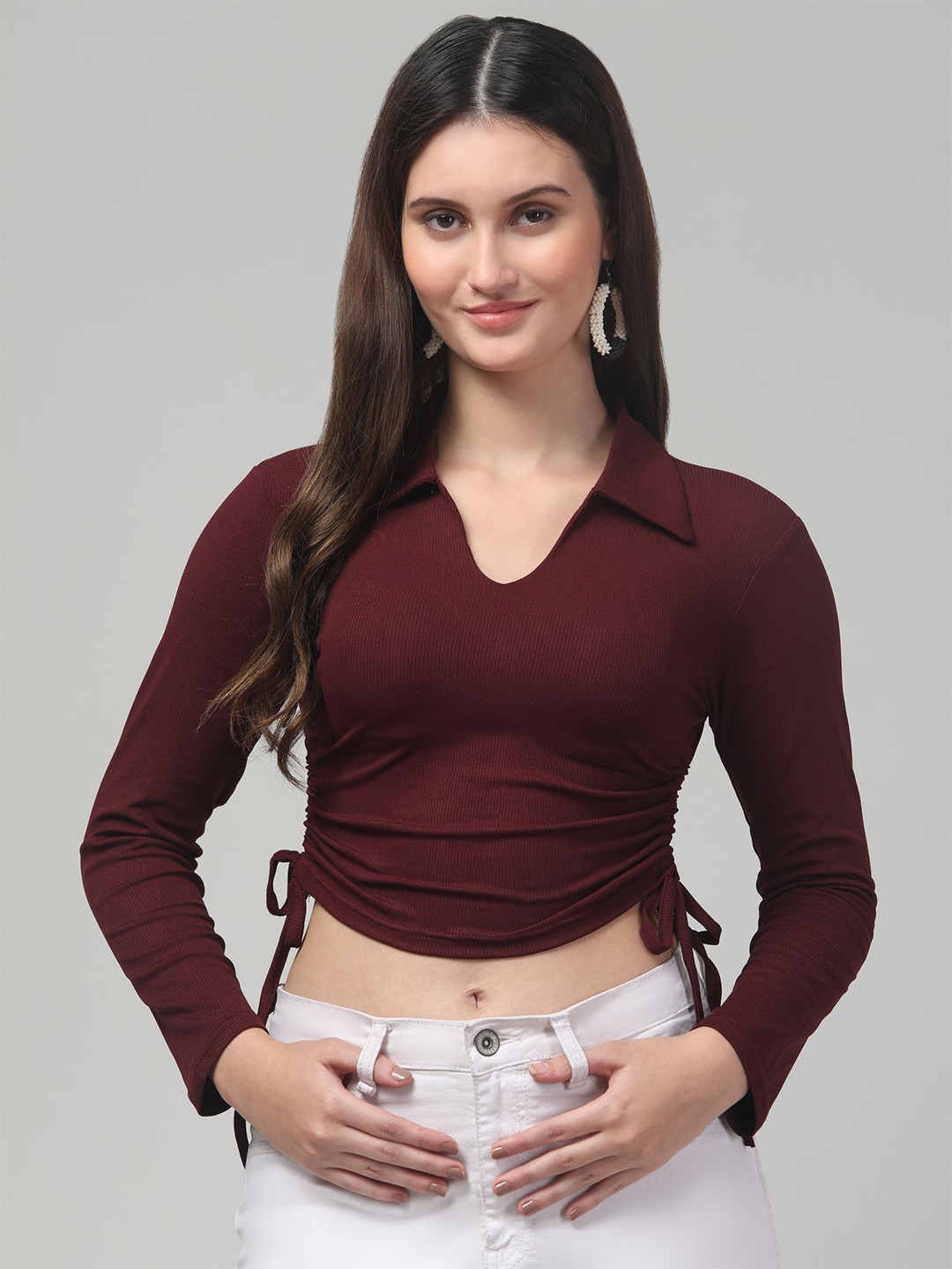 clobug Cotton Crop Top