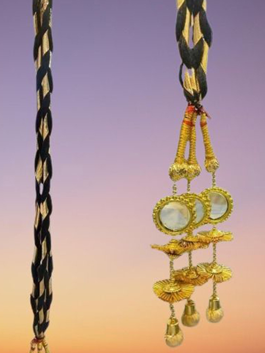 CARAPACE Set Of 2 Fancy Paranda With Gotta Hair Accessory Set