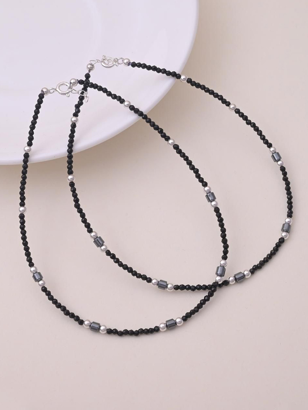 Ovana jewels Artificial Stones and Beads Anklet