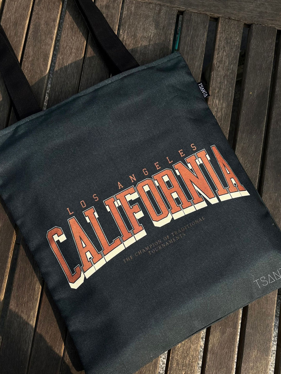 TSANTA Typography Printed Medium Shopper Tote Bag