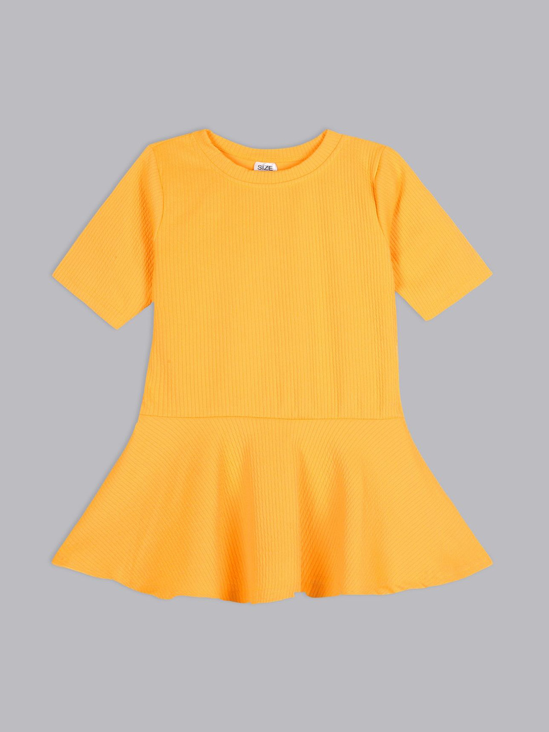 Miss & Chief Ruffled Fit & Flare Mini Dress