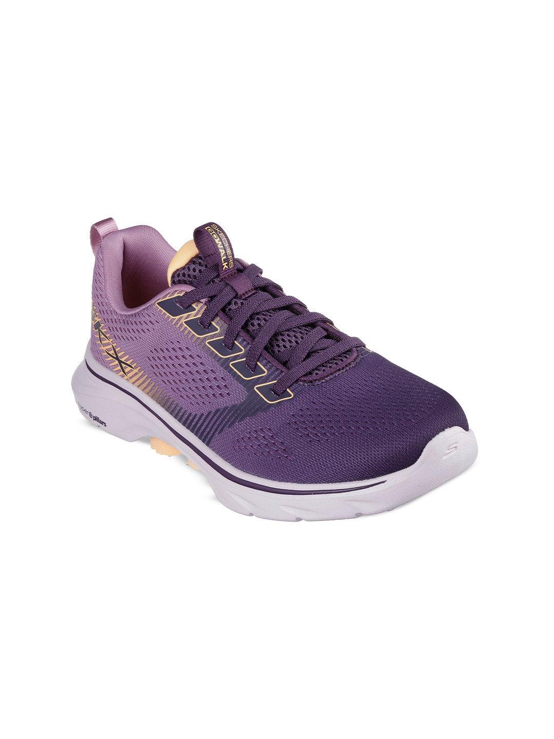 Skechers Go Walk 7 Women Lace Up Running Shoes