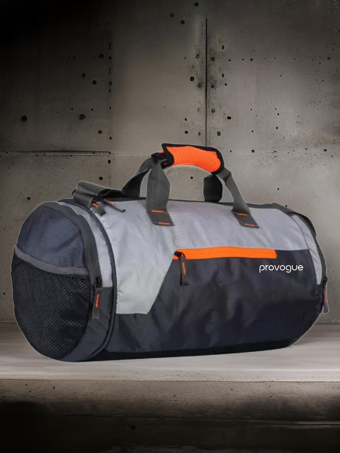 Provogue Colourblocked Medium Sports or Gym Duffel Bag
