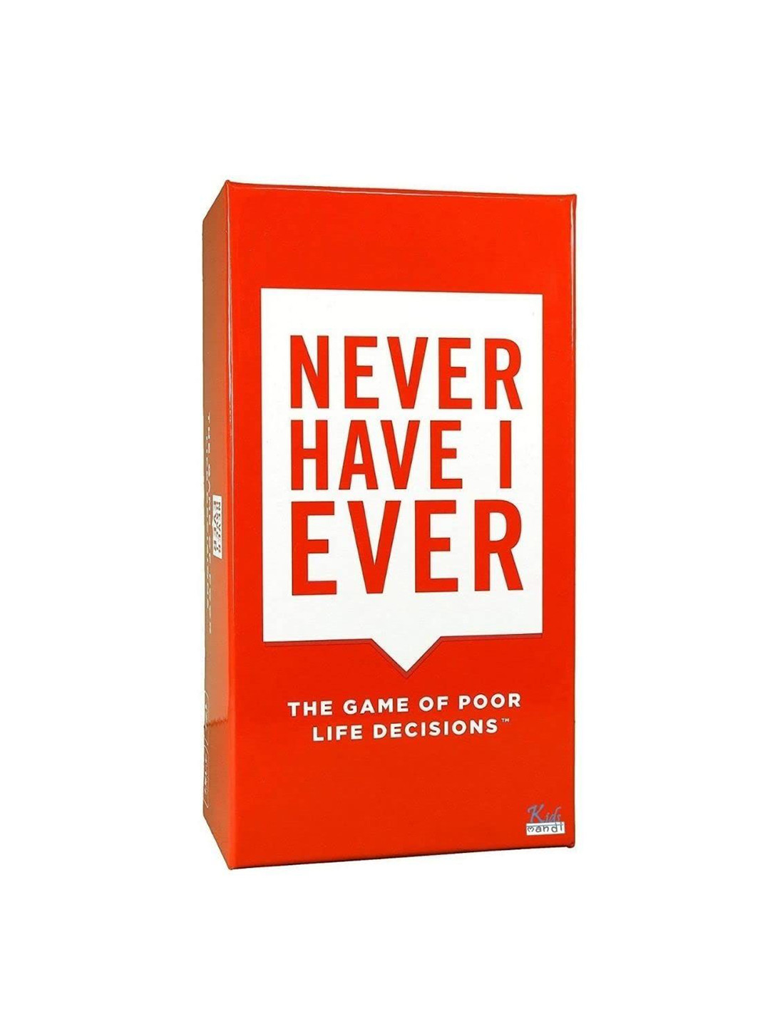 YK X Kids Mandi Never Have I Ever Classic Party Card Game