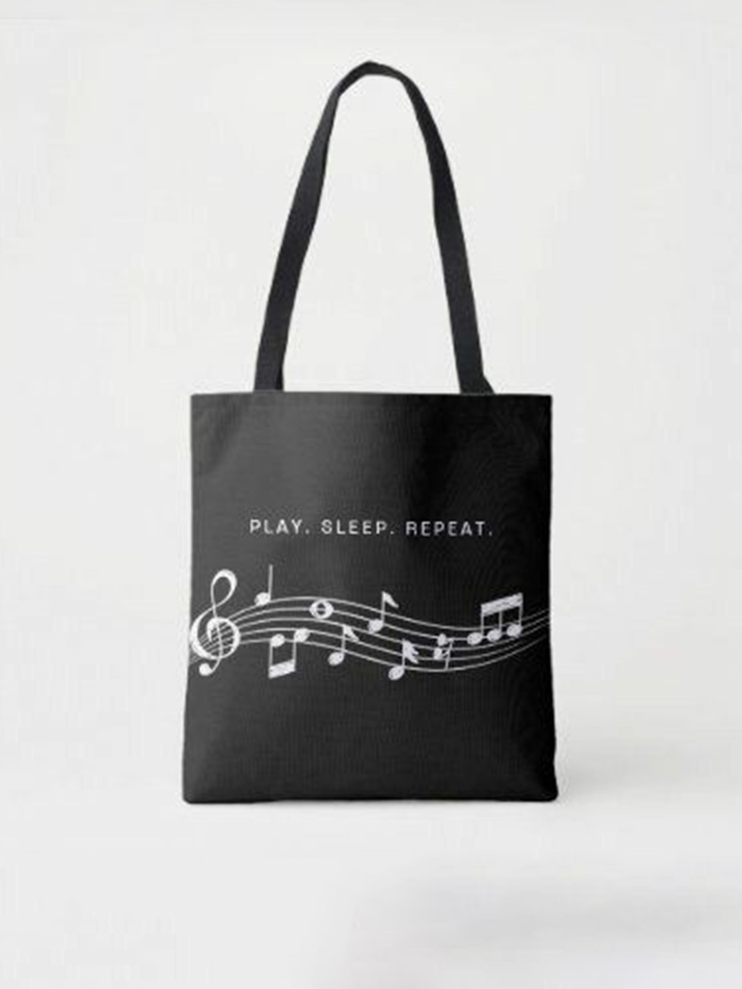 the sack co Women Printed Shopper Tote Bag With Non-Detachable Sling Strap