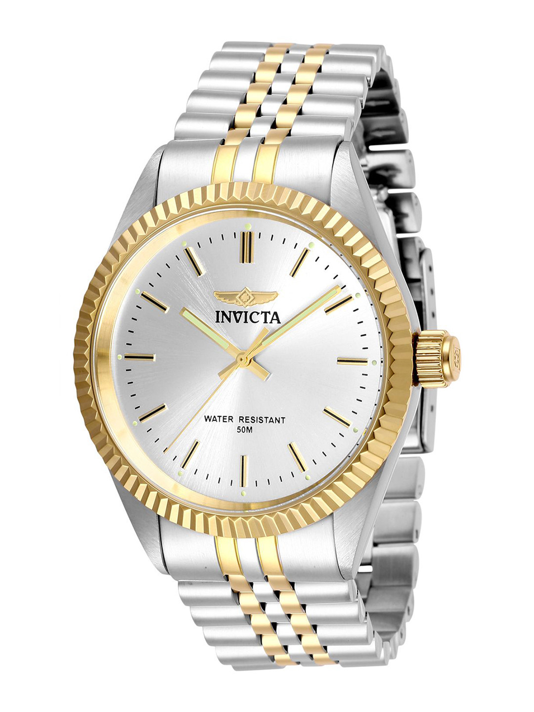 Invicta Specialty Men Round Dial & Stainless Steel Straps Analogue Watch 29378