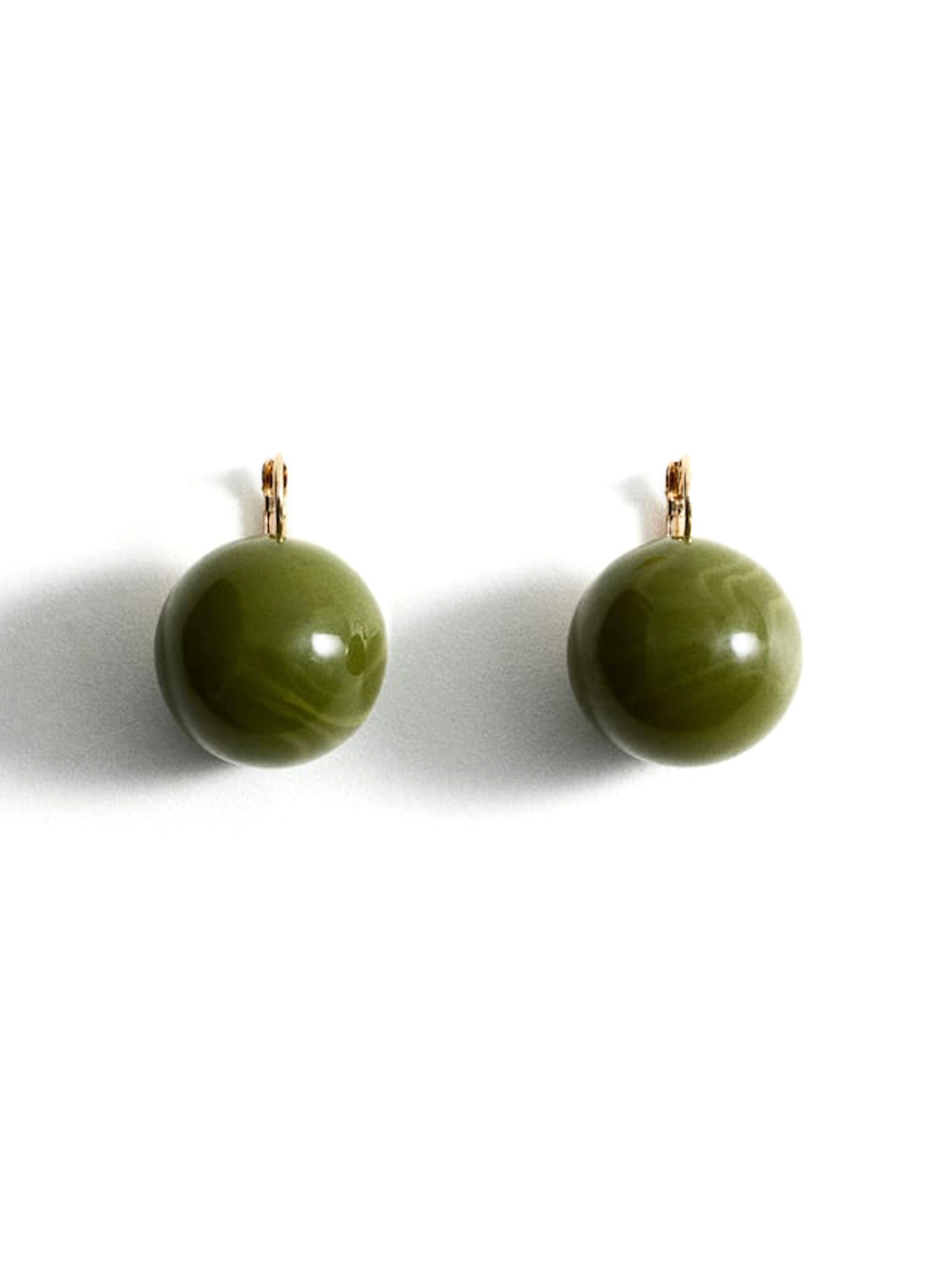 MANGO Circular Shaped Drop Earrings