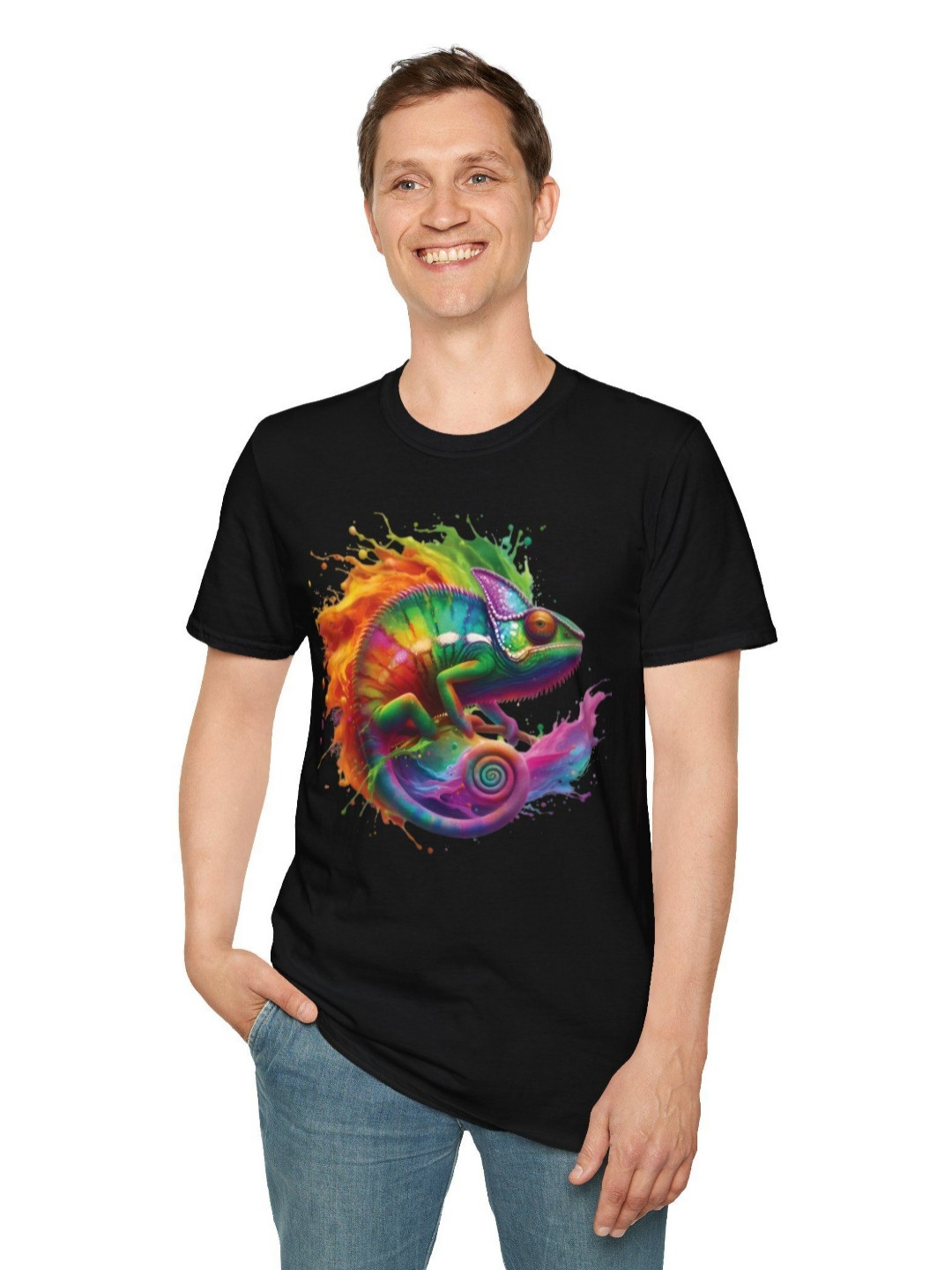 Naturebliss Men Regular Fit Printed T-shirt