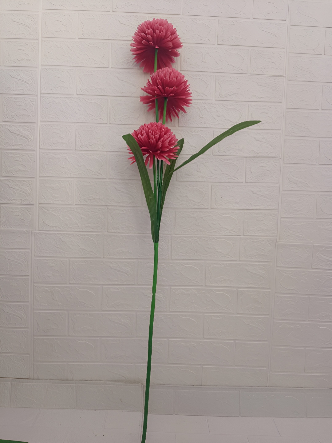 Nutts Pink 2 Pieces Dahlia Artificial Flower