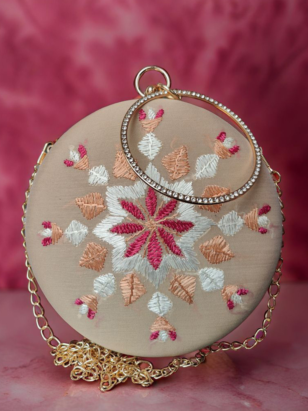 Phulkari Forever Phulkari Embroidered Purse Clutch