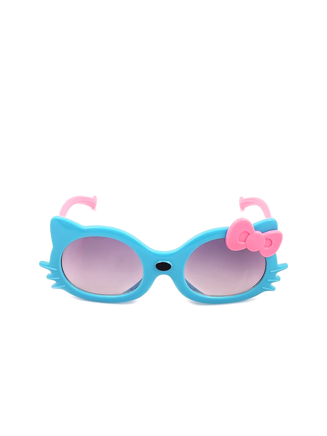 SHOP FRENZY Kids Cateye Sunglasses with UV Protected Lens Blue Catey 2021 Sunglass