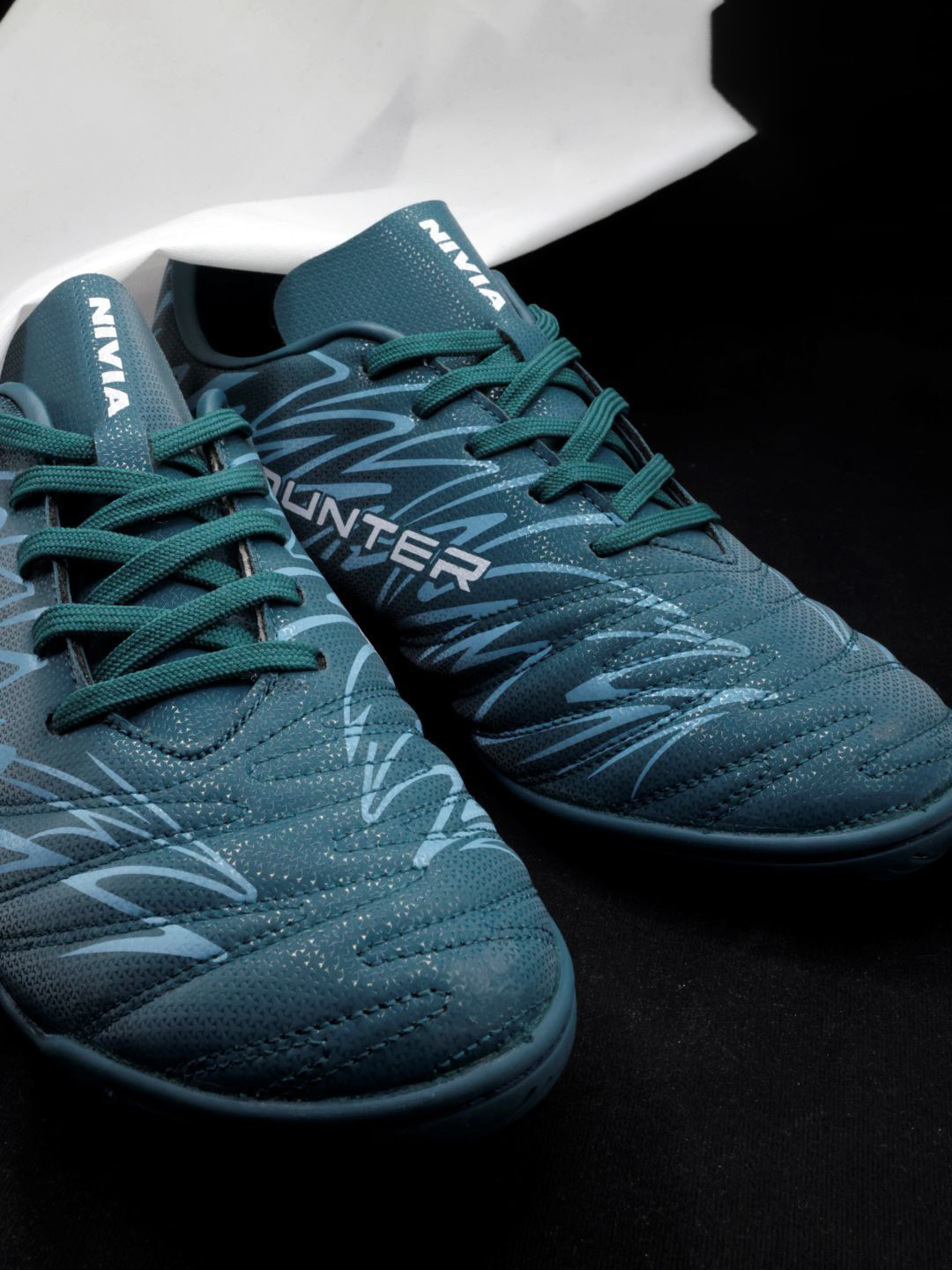 Nivia Men Green Encounter 11 Futsal Shoe