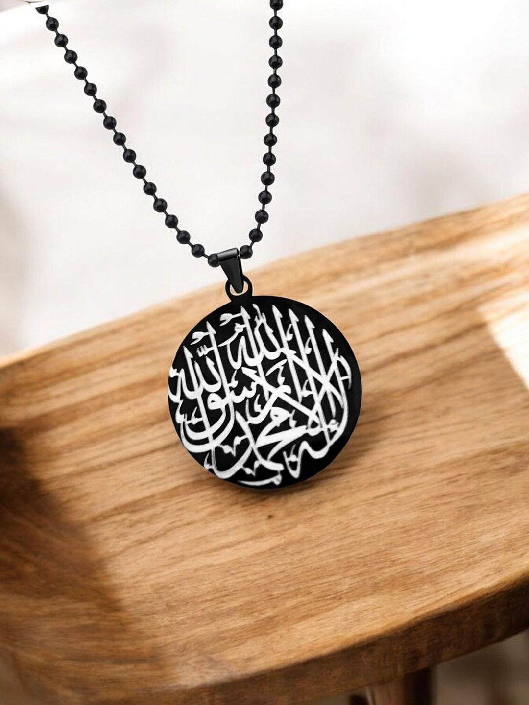 M Men Style Geometric Religious Kalima Pendant