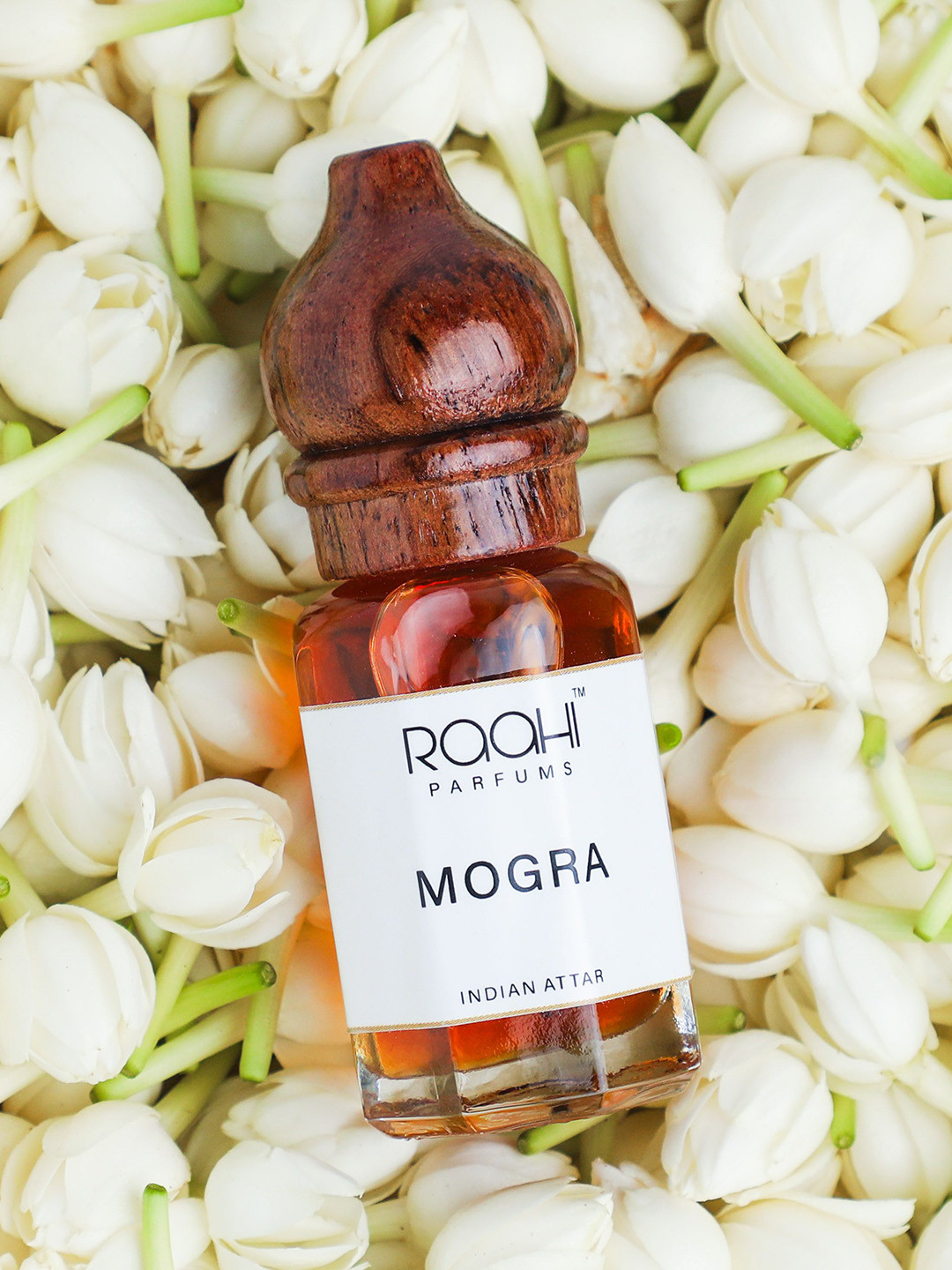Raahi Parfums Mogra Long Lasting Attar - 12 ml