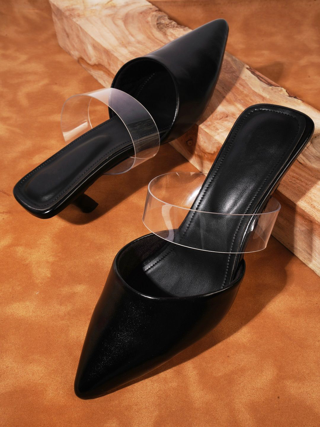 Froh Feet Women Pointed Toe Kitten Heels