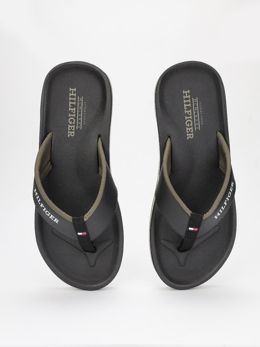 Tommy Hilfiger Men Printed Thong Flip-Flops