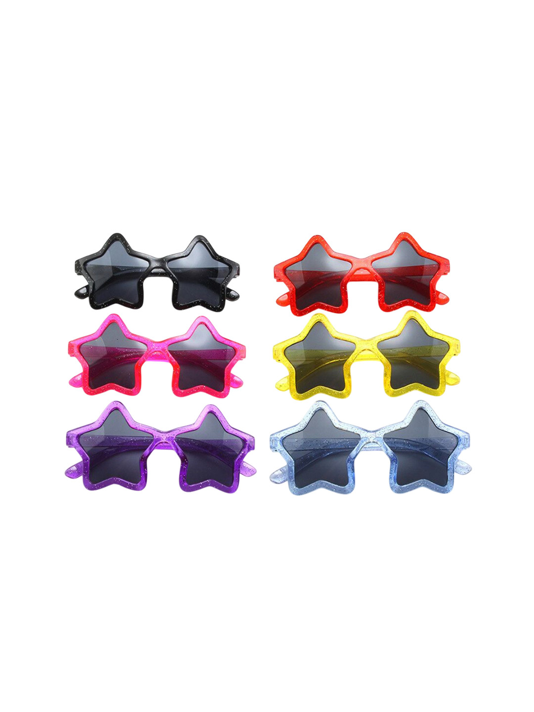 SHOP FRENZY Kids Other Sunglasses with UV Protected Lens Glitter star Purple Sunglass