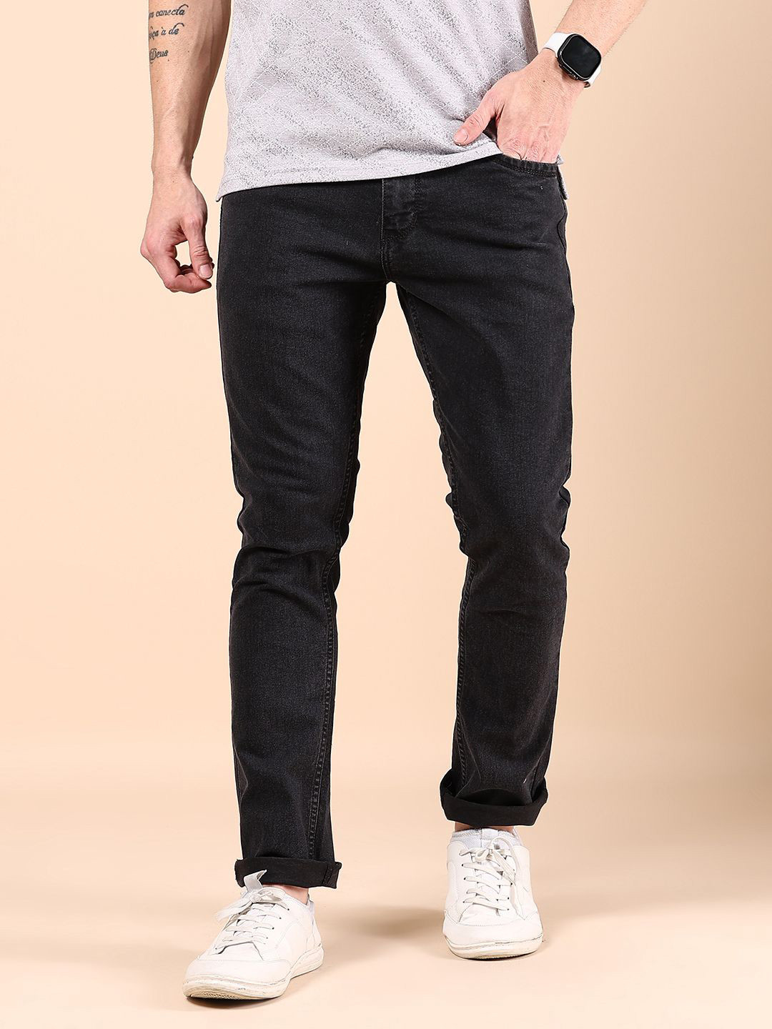 V-Mart Men Light Fade Mid-Rise Denim Jeans