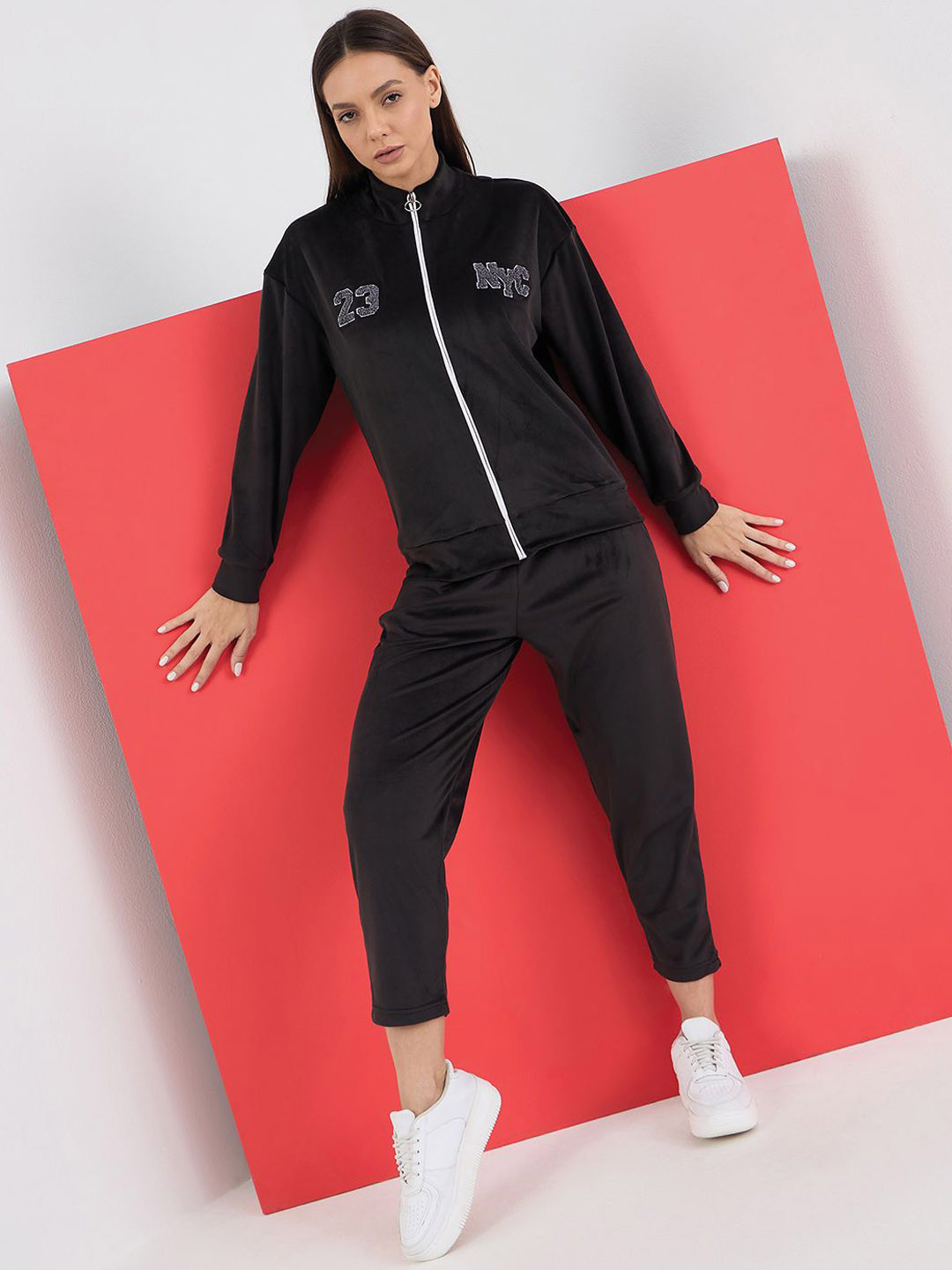 Sweet Dreams Mock Neck Track Suit