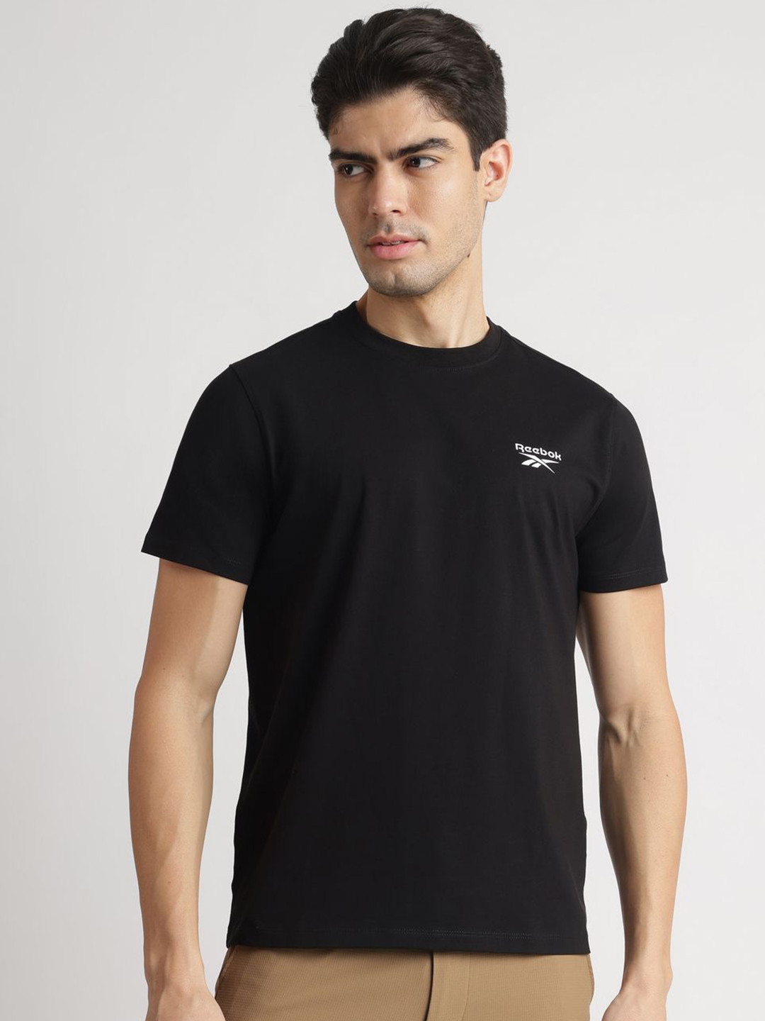 Reebok Printed Round Neck T-Shirt