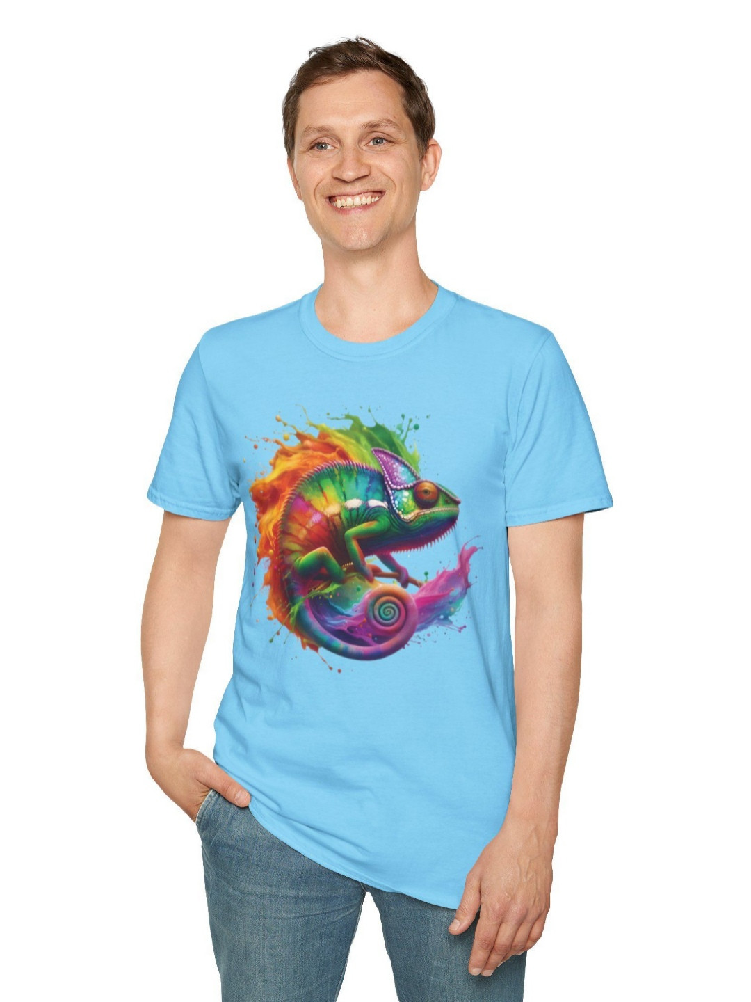 Naturebliss Men Regular Fit Printed T-shirt