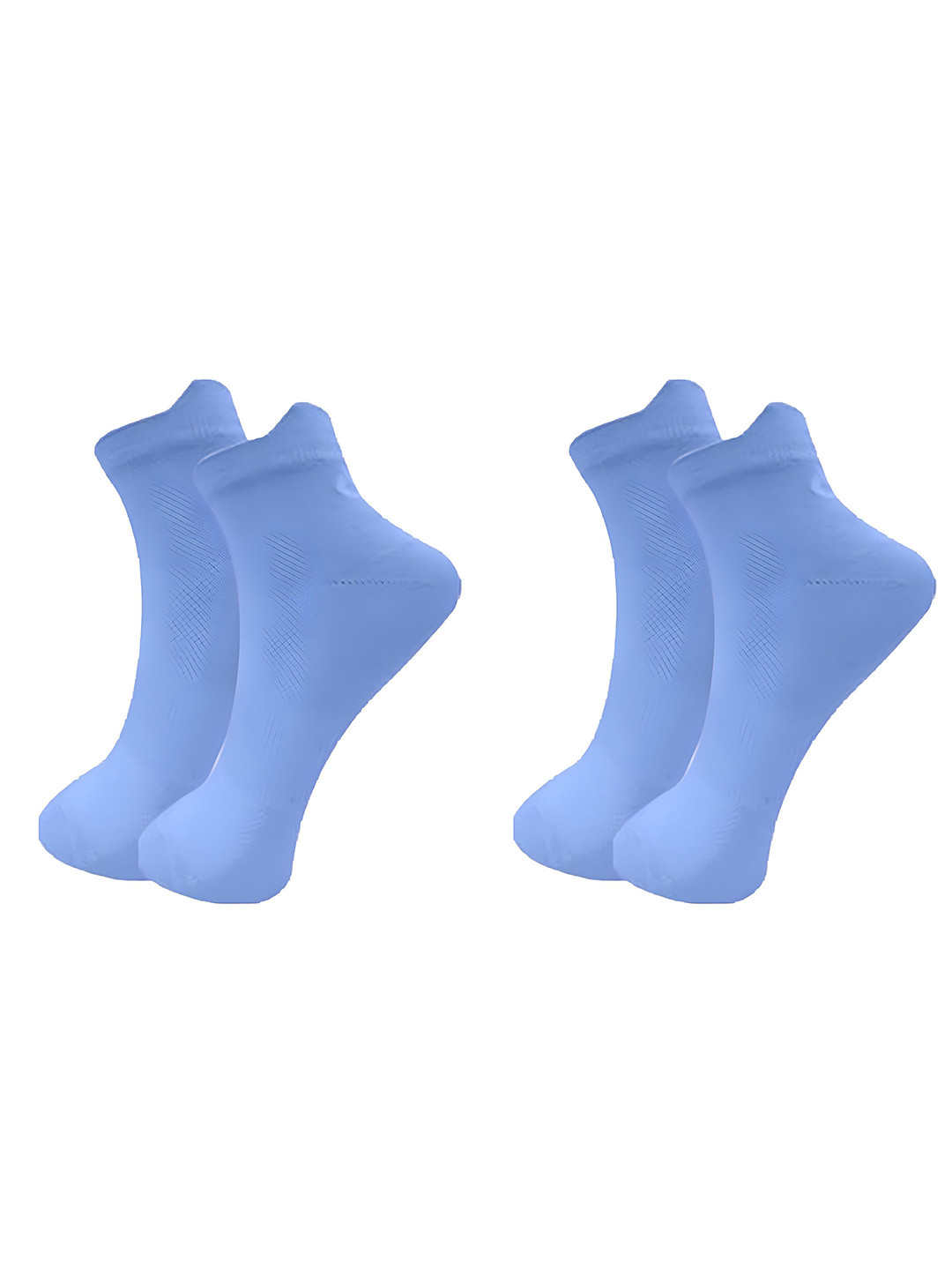 Xjarvis Women Pack Of 2 Cotton Ankle Length Socks
