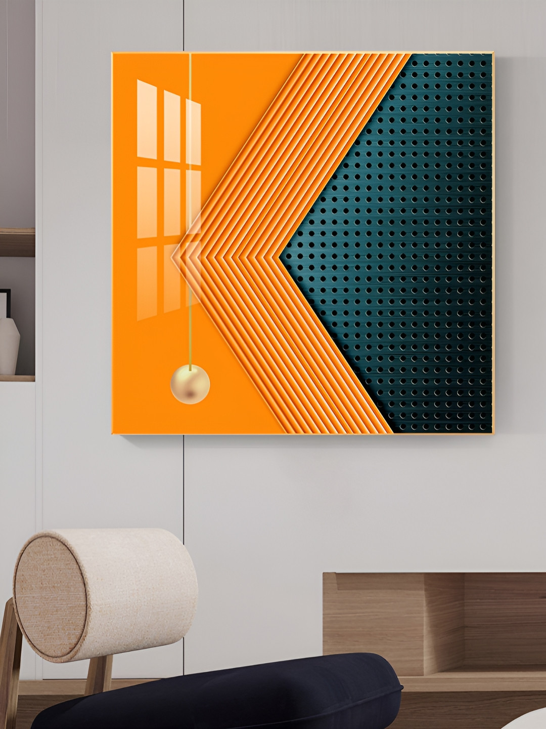 THE NEXT DECOR Canvas Wall Square Paintings Wall Art - 18x18In