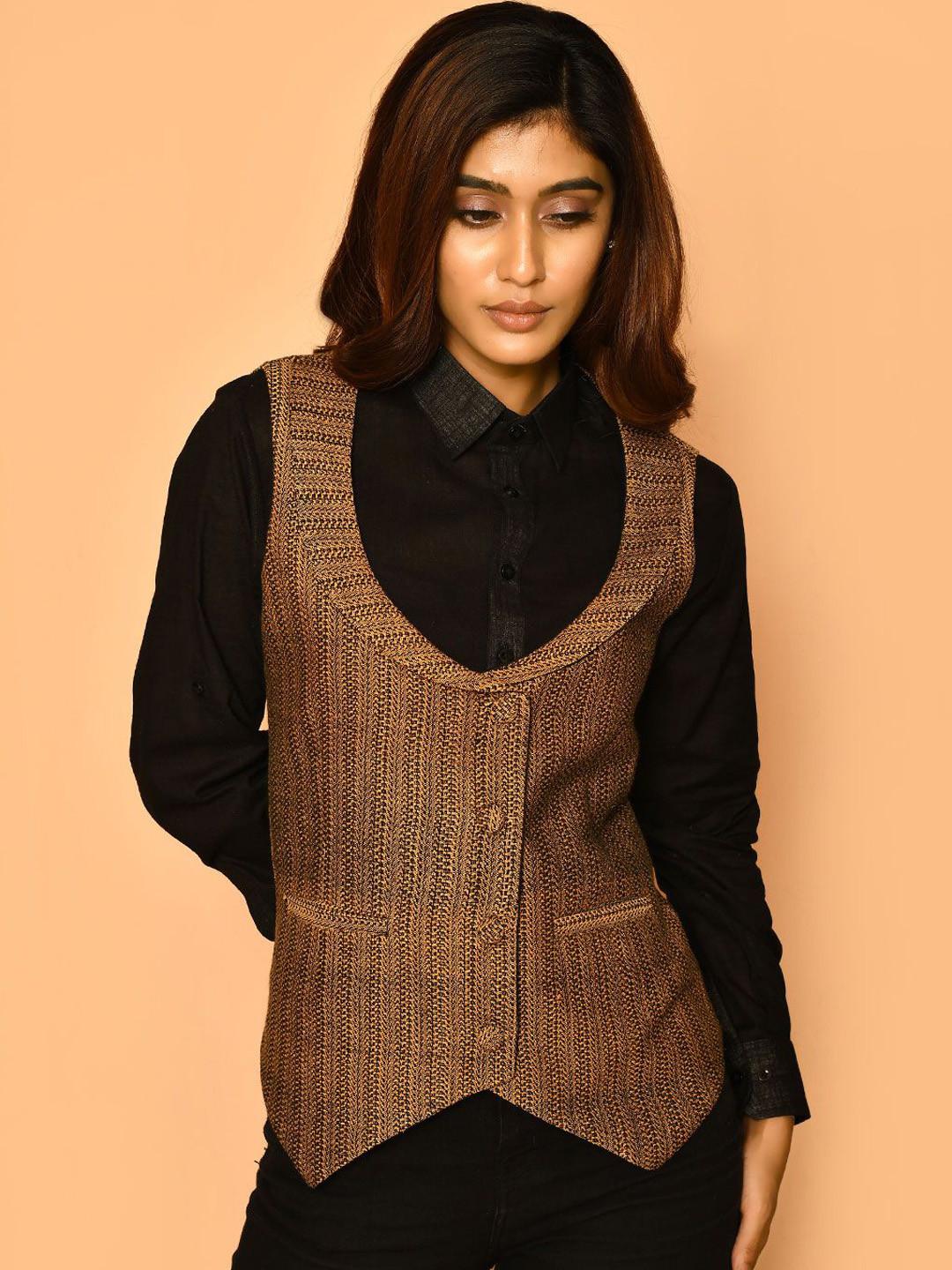 expressions by uv Women Cotton Tailored Jacket
