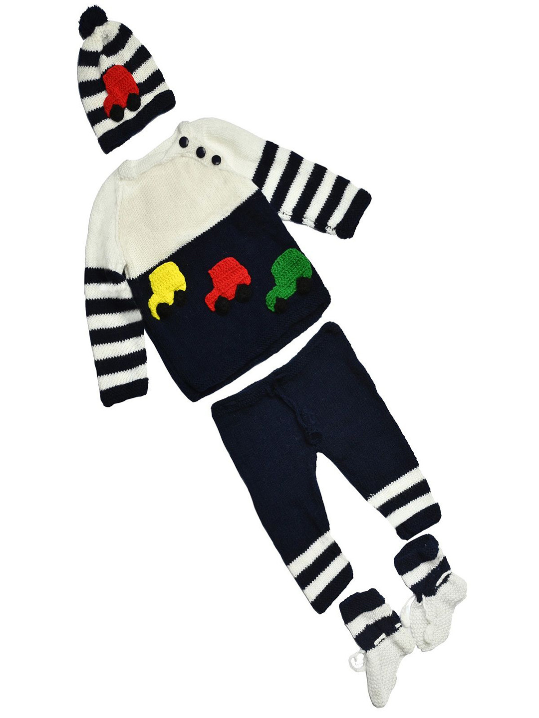 Tiekart Kids Knitted Baby Apparel Gift Set