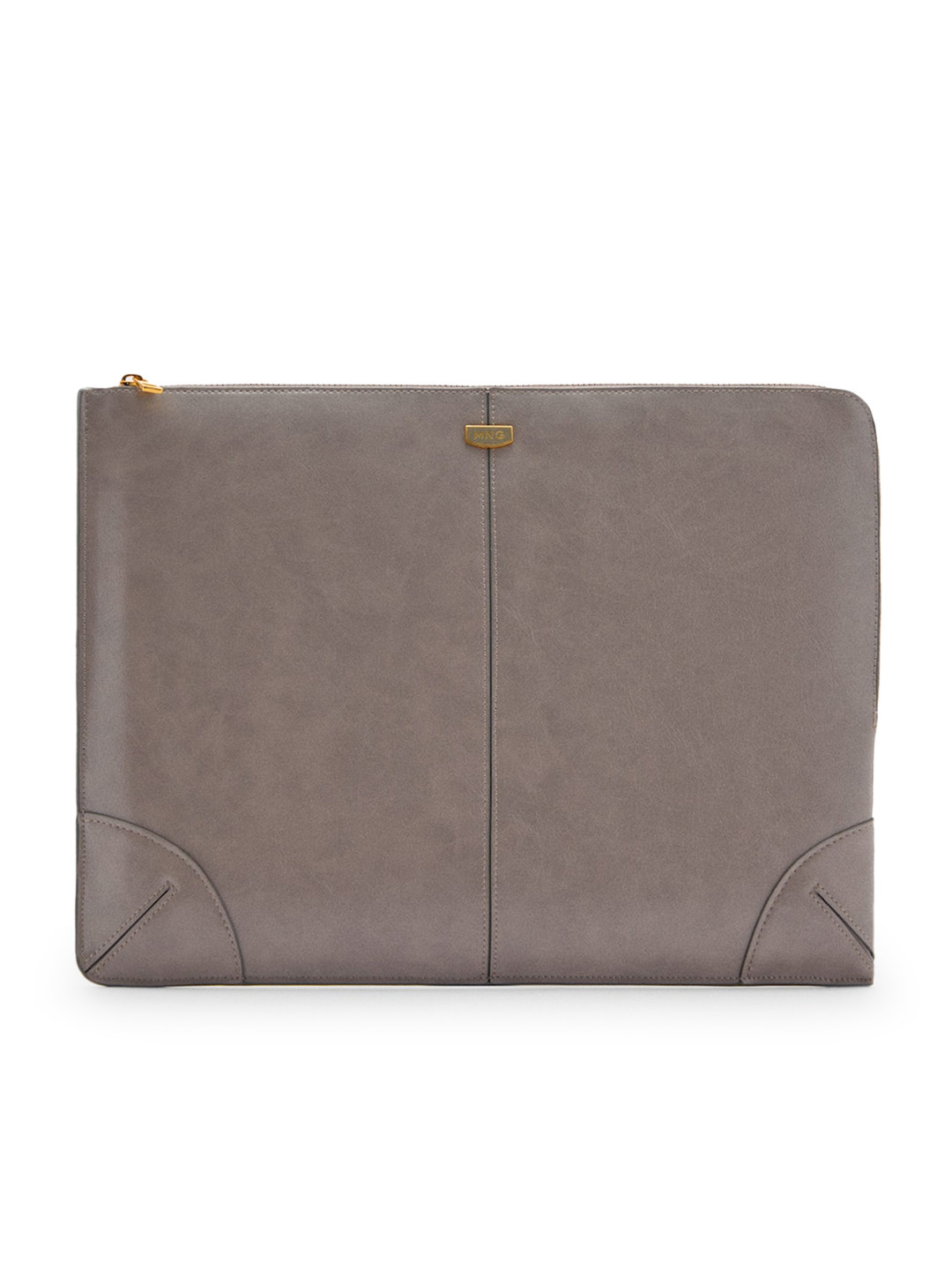 MANGO Women Leather Effect Laptop Sleeve- 13inch