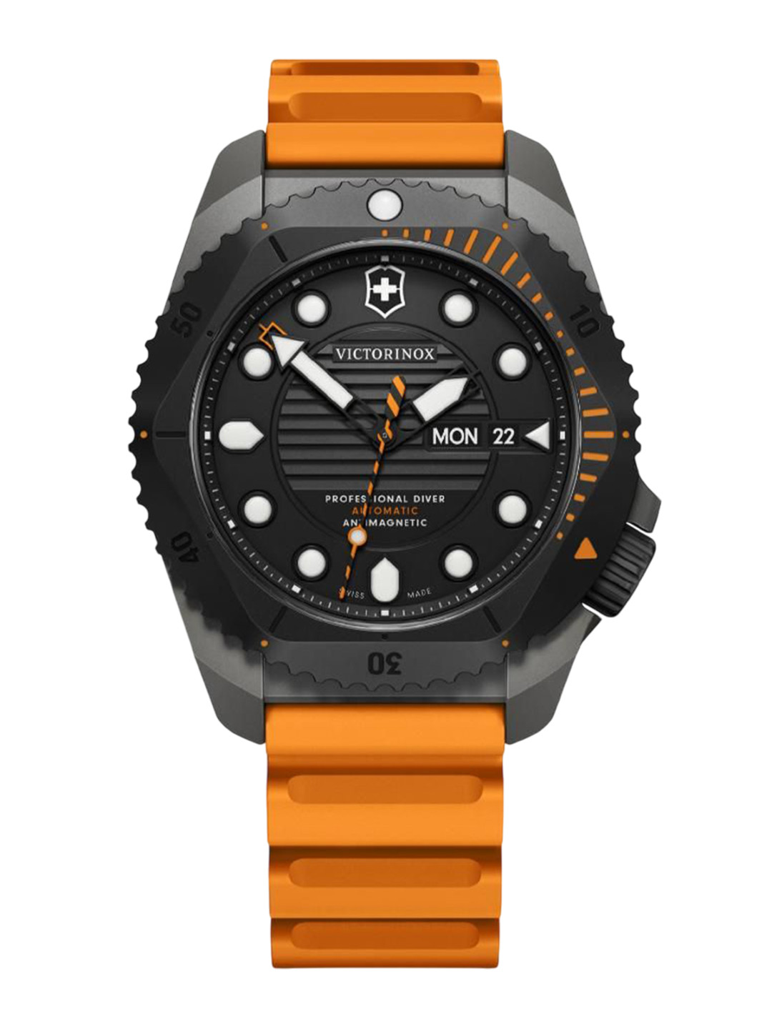 Victorinox Men Brass Dial & Straps Analogue Automatic Watch V241996