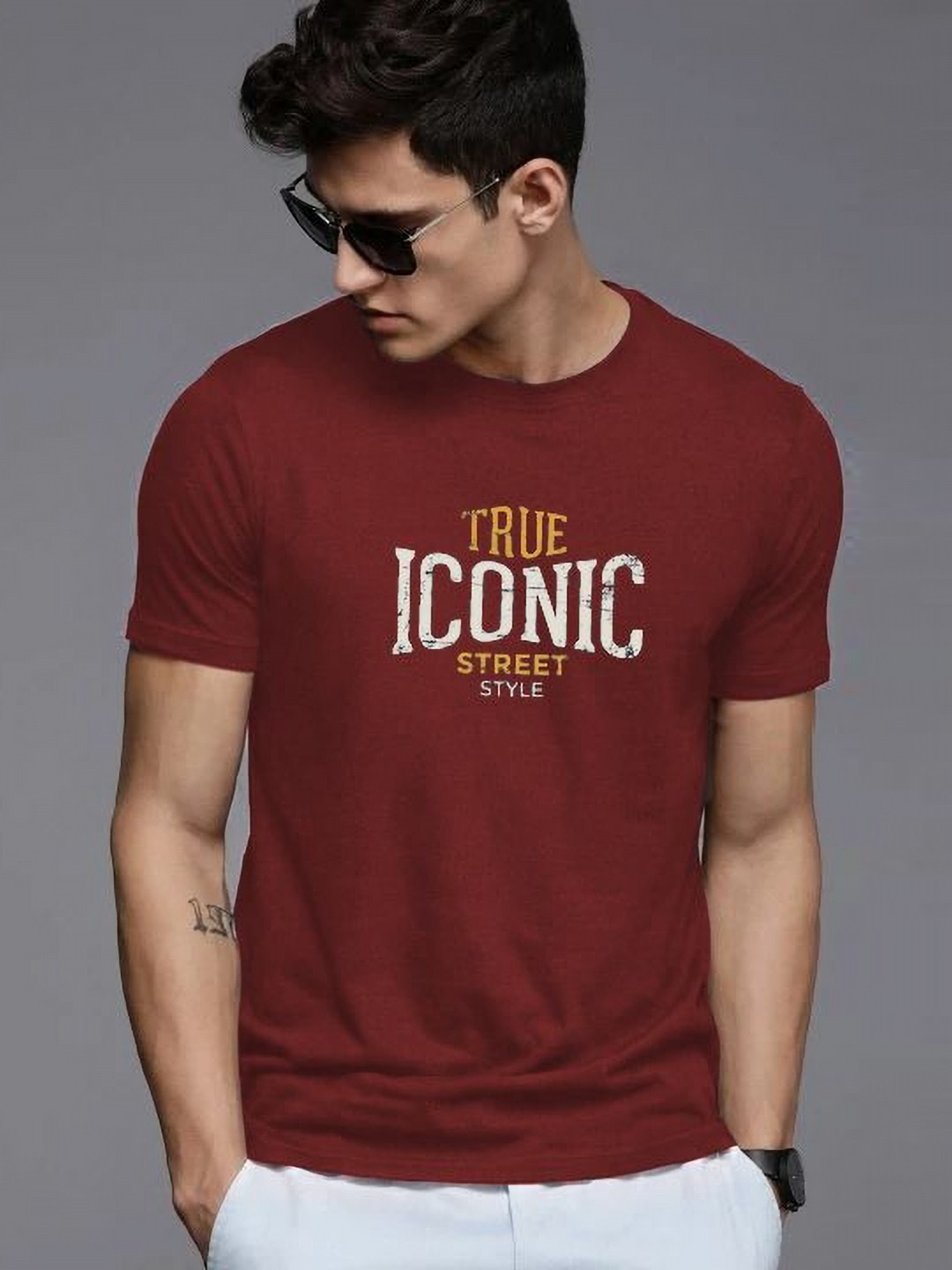 REYA Men Cotton T-shirt