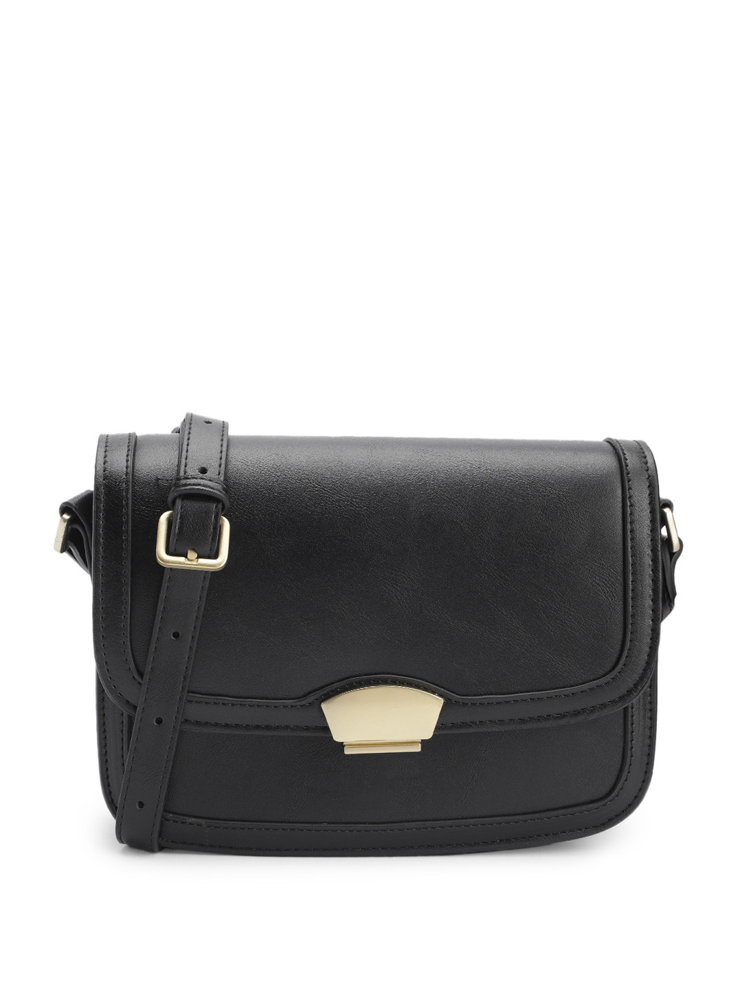 MANGO Structured Sling Bag