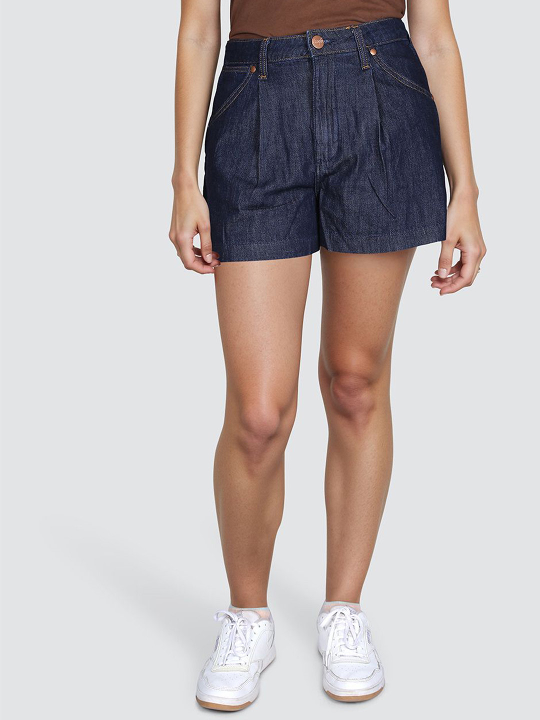 Wrangler Women High-Rise Denim Shorts