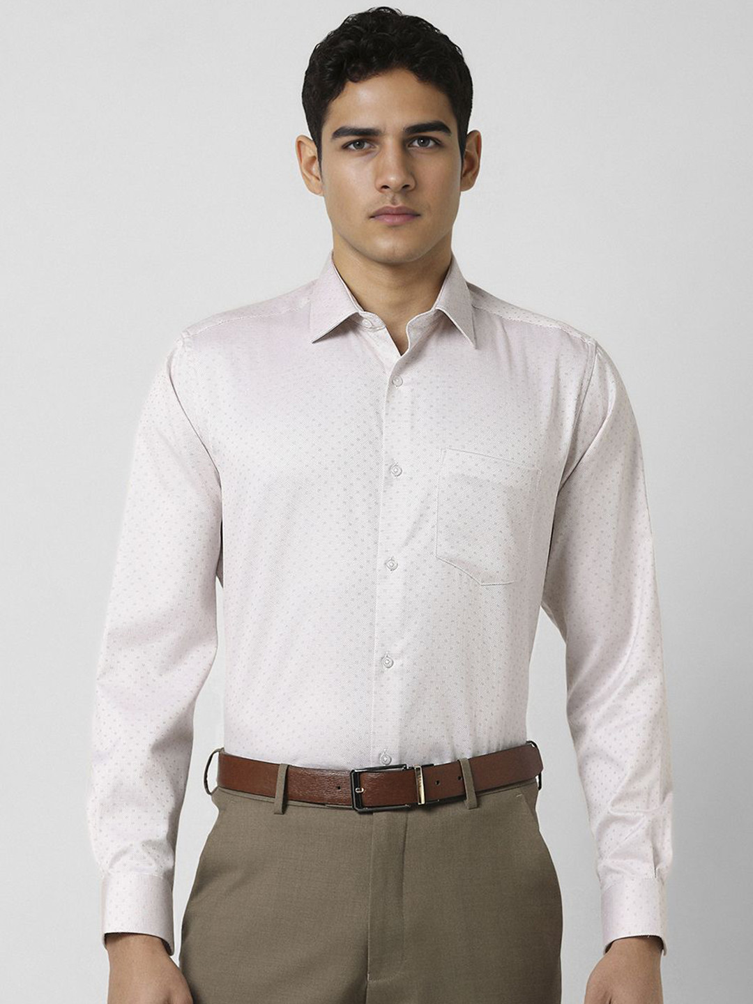 Van Heusen Men Printed Party Shirt