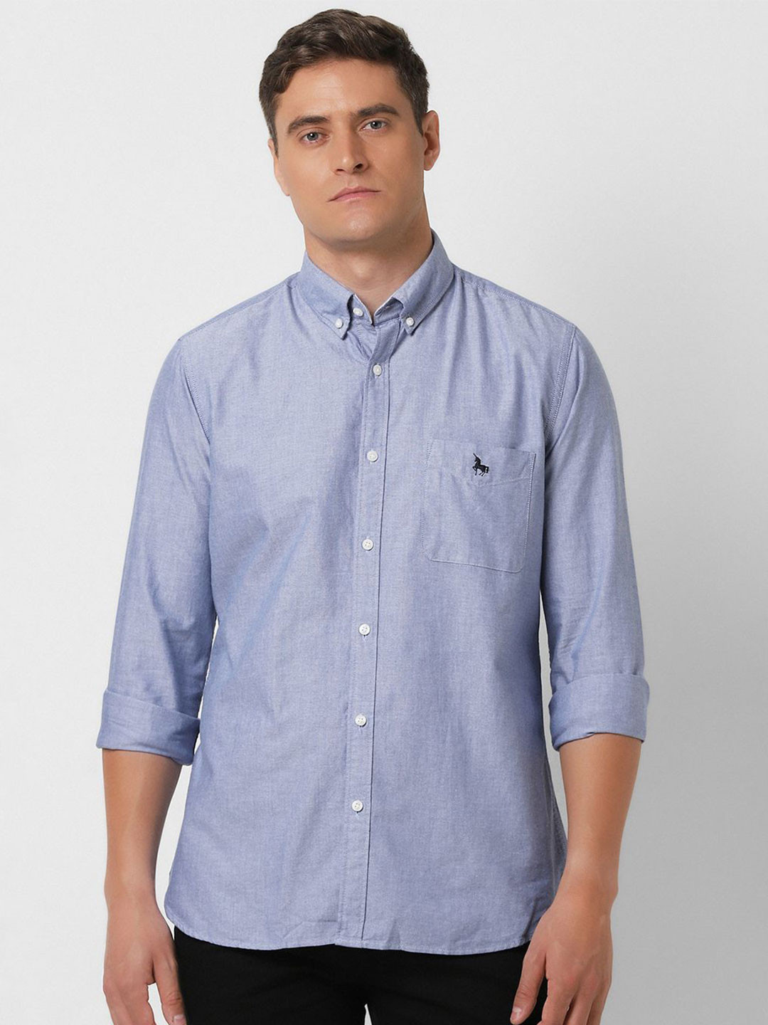 Van Heusen Sport Men Pure Cotton Regular Fit Casual Shirt