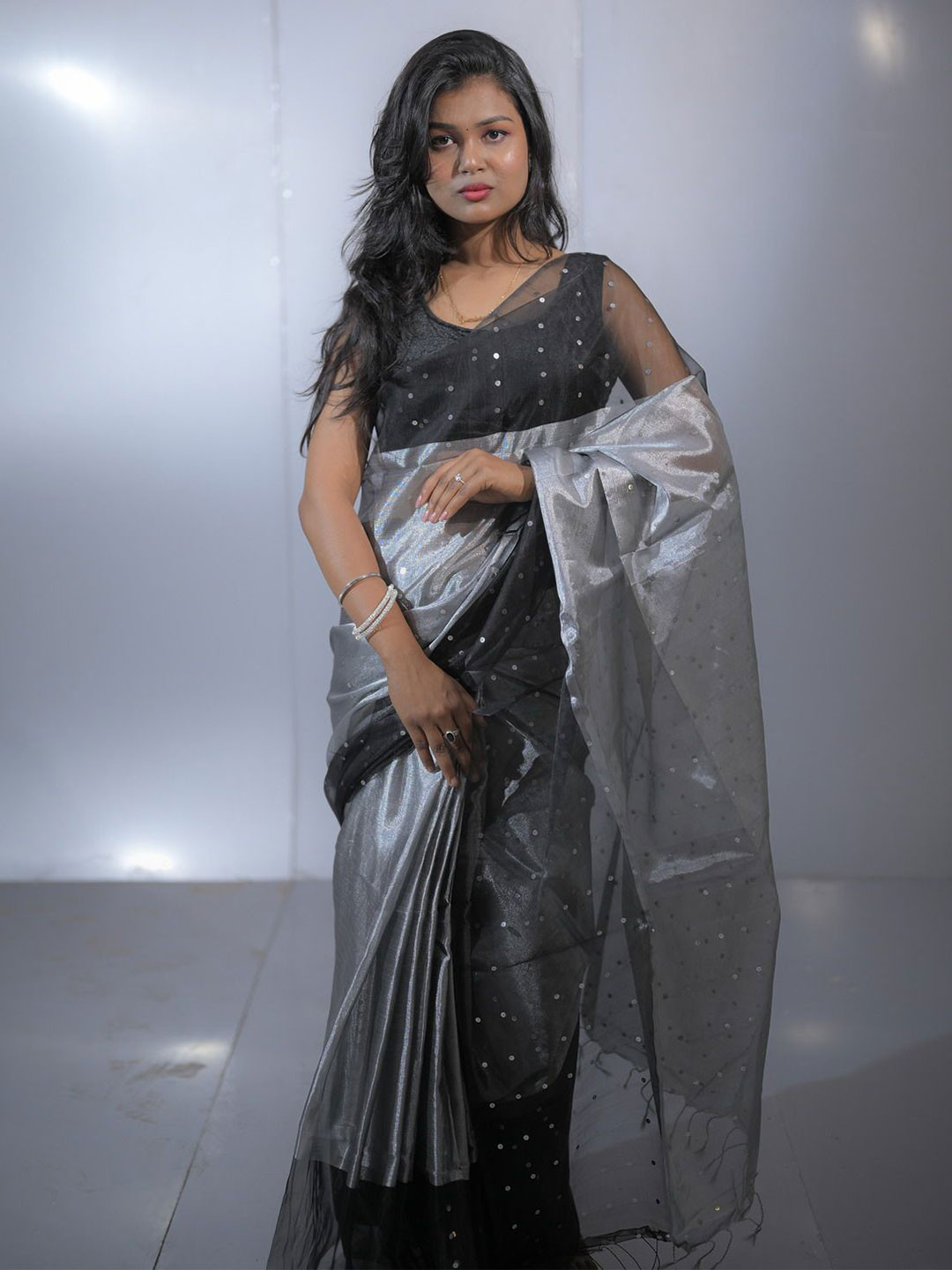 PREOSY Bomkai silk Saree