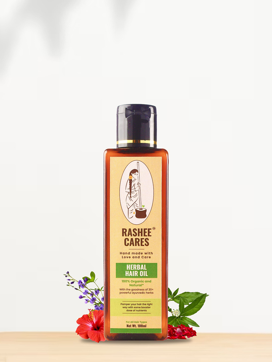 RASHEE CARES Herbal Hair Growth Hair Oil - 100 ml