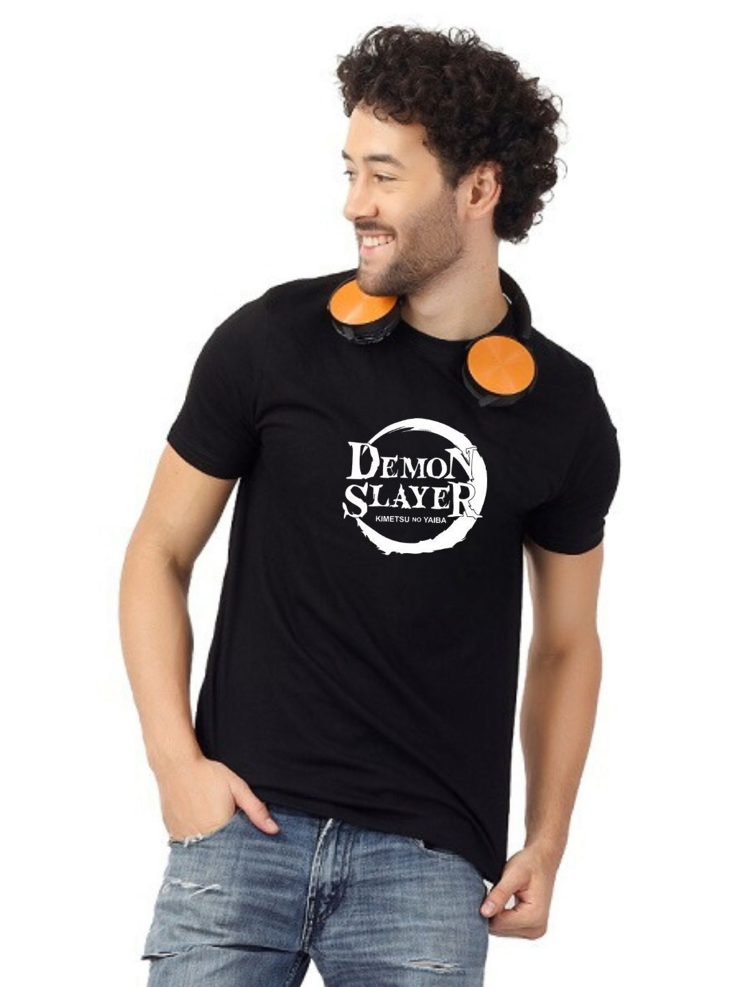 PULP Men Demon Slayer Anime Graphic Tee Slay In Style