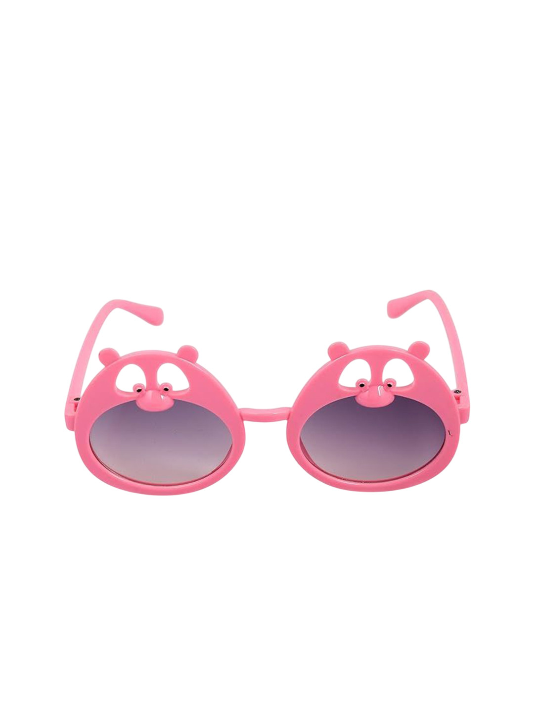 SHOP FRENZY Kids UV Protected Round Sunglasses with UV Protected Lens Pink Duck