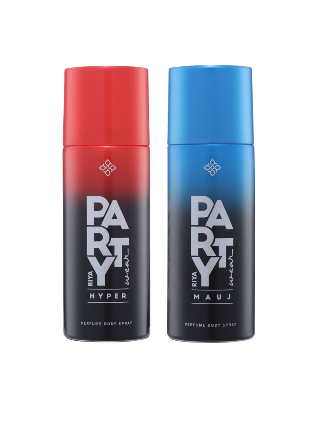RIYA Set Of 2 Mauj & Hyper Long Lasting Body Spray - 150 ml Each