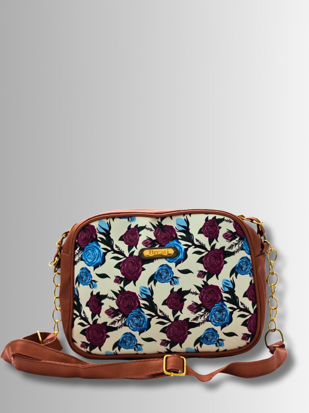 Brcati PU Leather Gorgeous Stylish Design Shoulder Crossbody Side Sling Bag