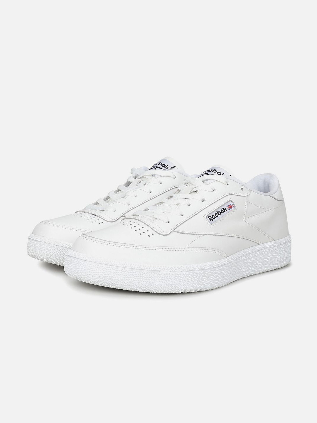 Club C Landor Reebok Men Casual Round Toe Lace-Up Sneakers