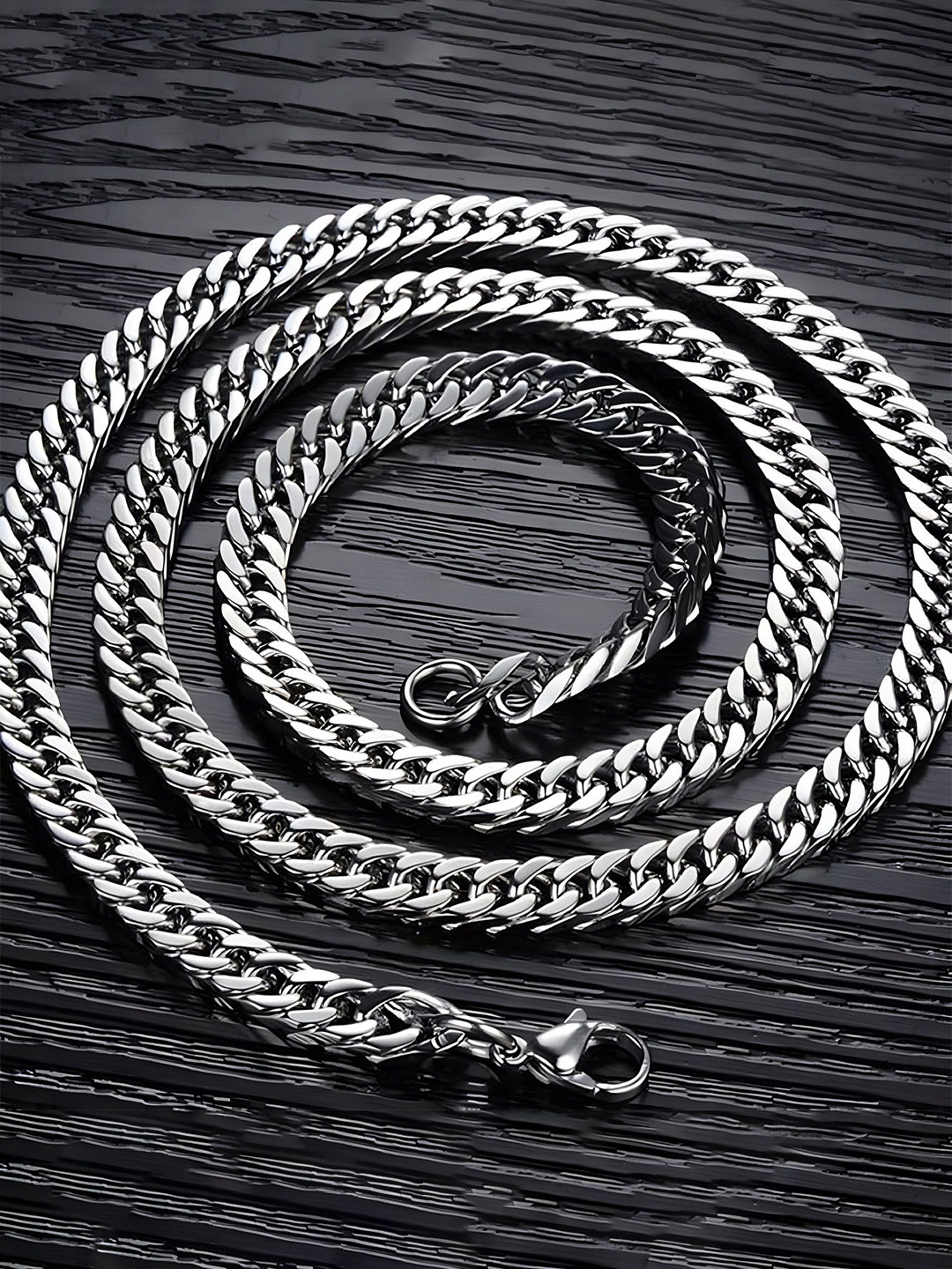 Minprice Men Solid Stainless Steel Chain