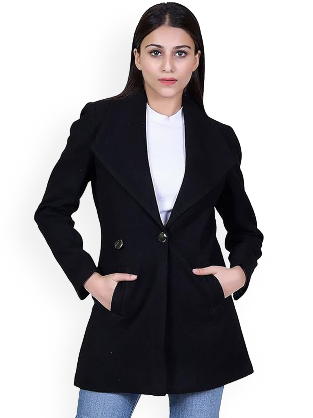 COMFY SPARROW Single-Breasted Overcoat