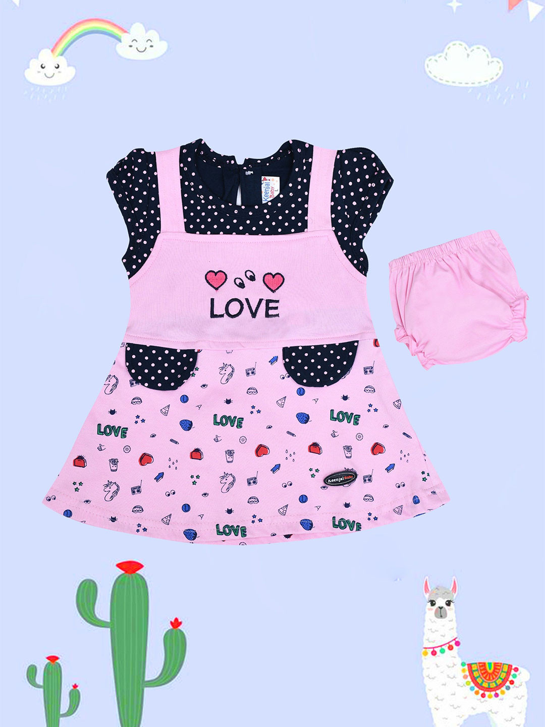 SHAKTI CREATION Polka Dot Print A-Line Dress