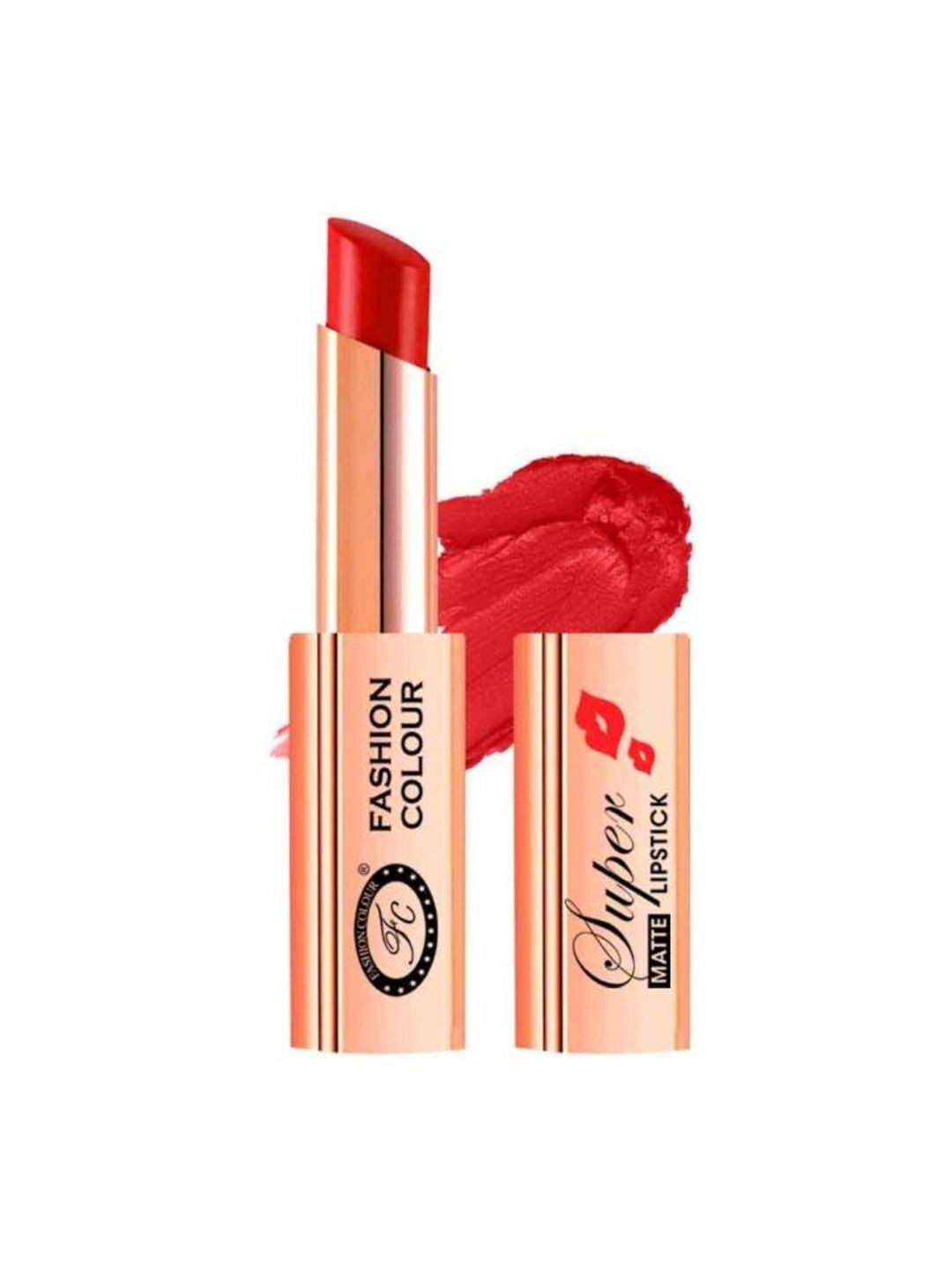 Fashion Colour Super Matte Waterproof Lipstick With Shea Butter - 4g- Berru Blossom 10