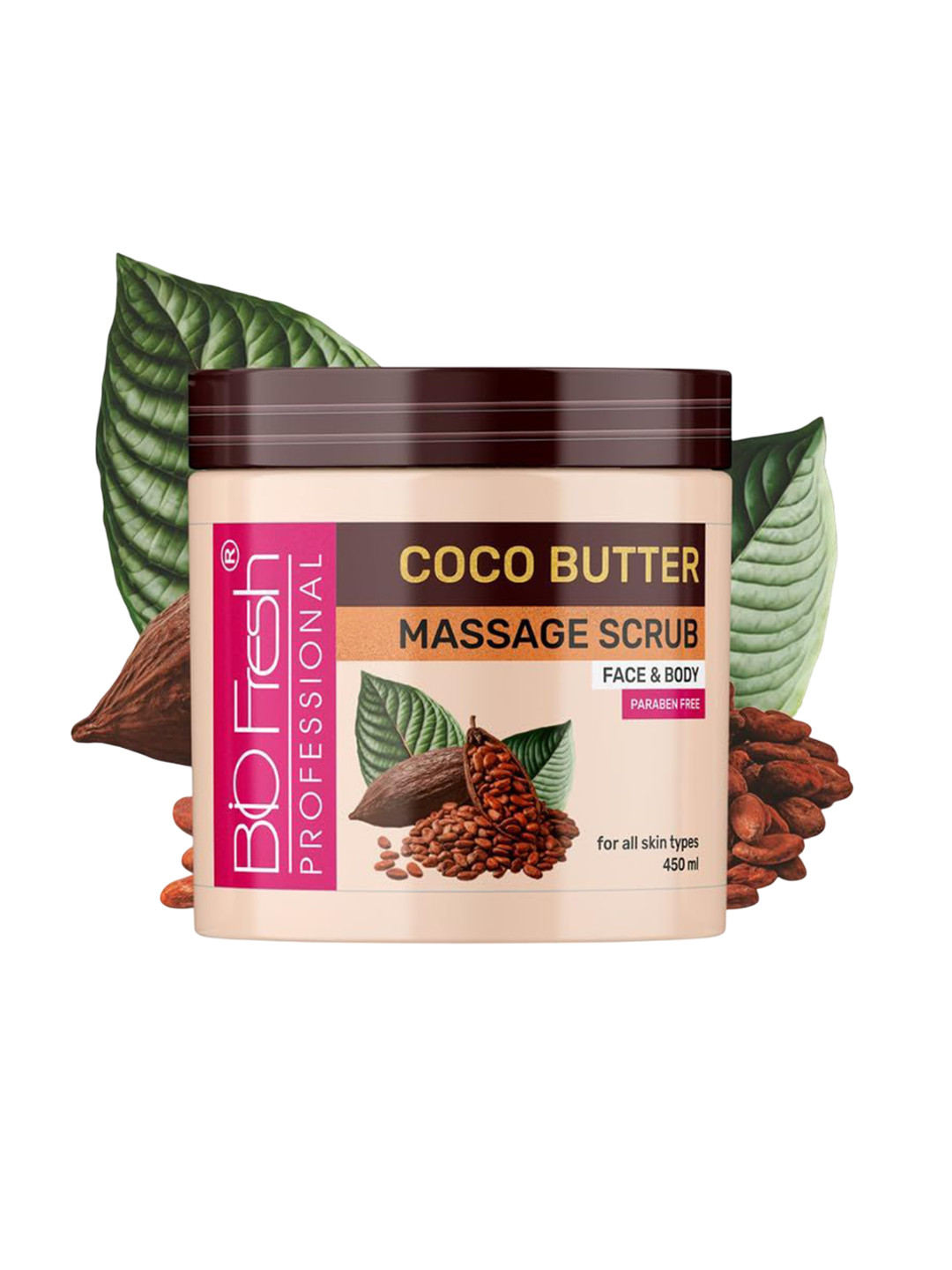 BIOFRESH Coco Butter Massage Face & Body Scrub - 450 ml